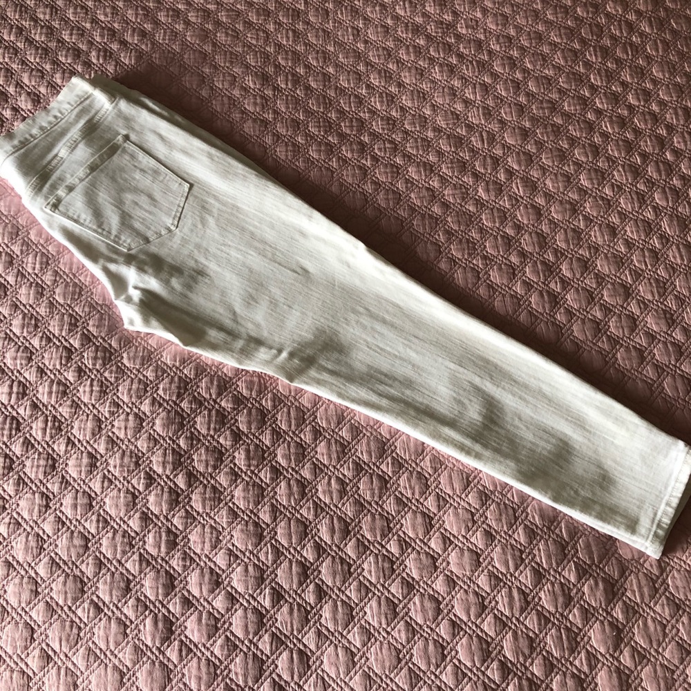 J. Crew White Skinny Jeans